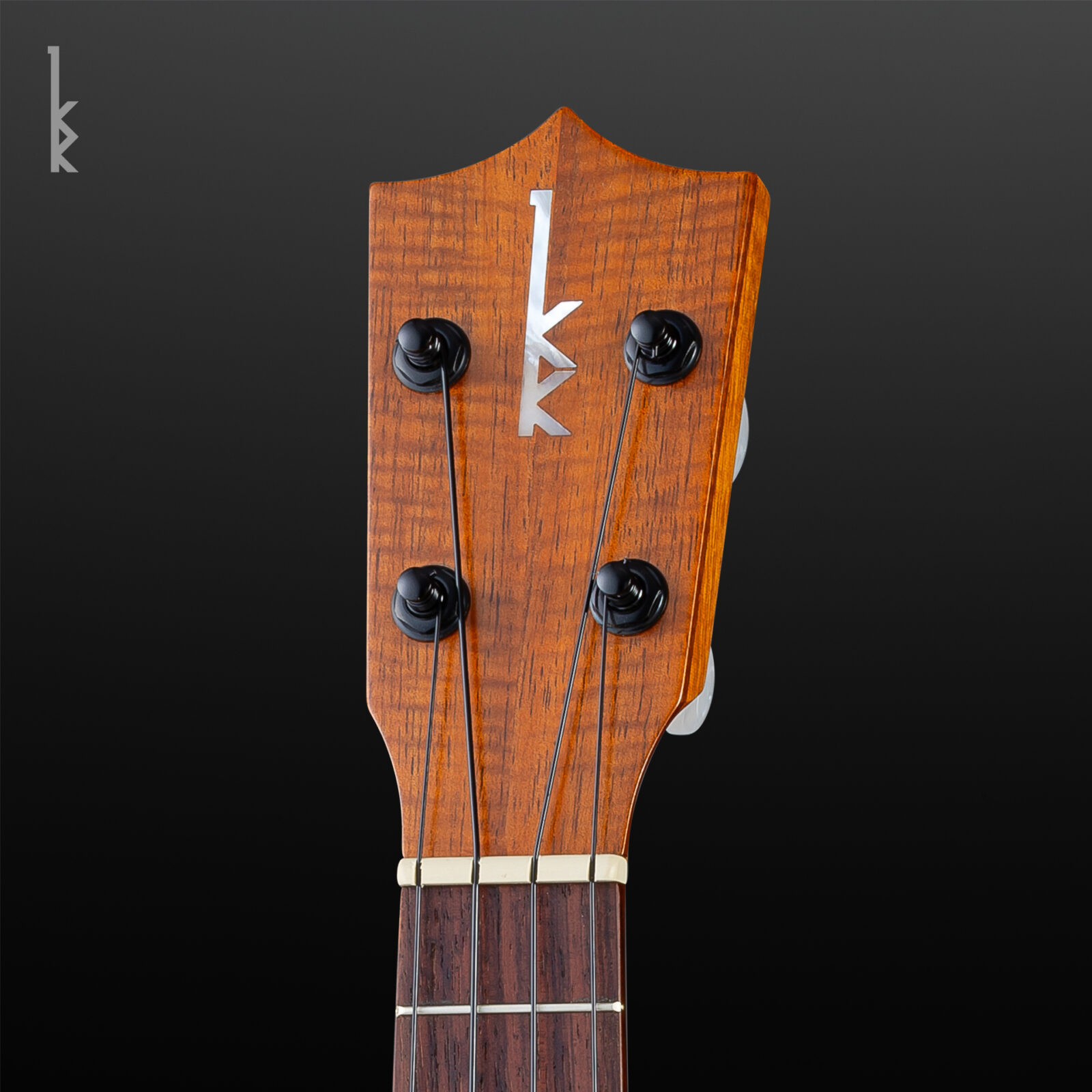 Soprano 4-String Ukulele Headstock