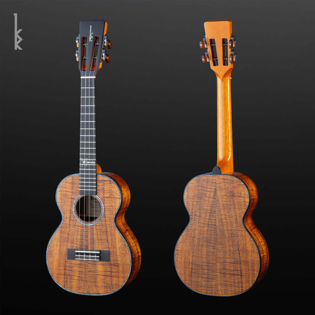 Jake Shimabukuro "Blue" Tenor 4-String Deluxe4 with Slotted Head Ukulele (HF-3D4i)