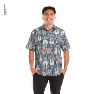Kāne Polo Shirt – Kamaka x Manuhealiʻi