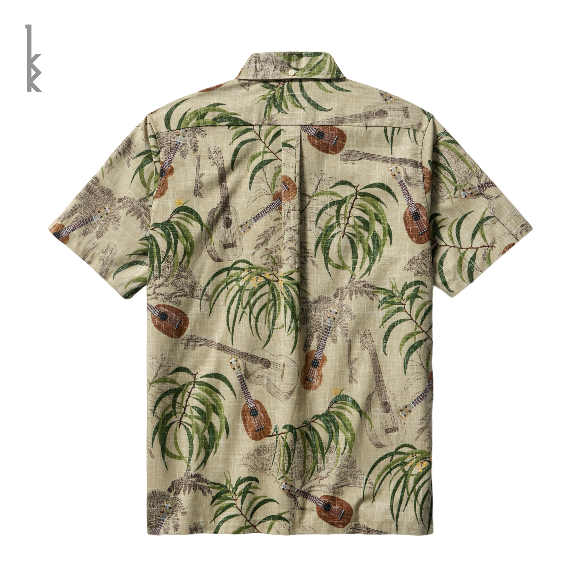110th Anniversary Aloha Shirt – Kamaka x Reyn Spooner (Sand) - Image 2