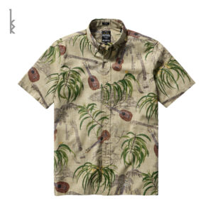110th Anniversary Aloha Shirt – Kamaka x Reyn Spooner (Sand)