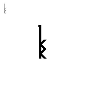 Double K Sticker